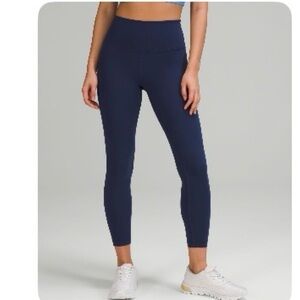 Lululemon Wunder Train High Rise Tight 25” Size 0